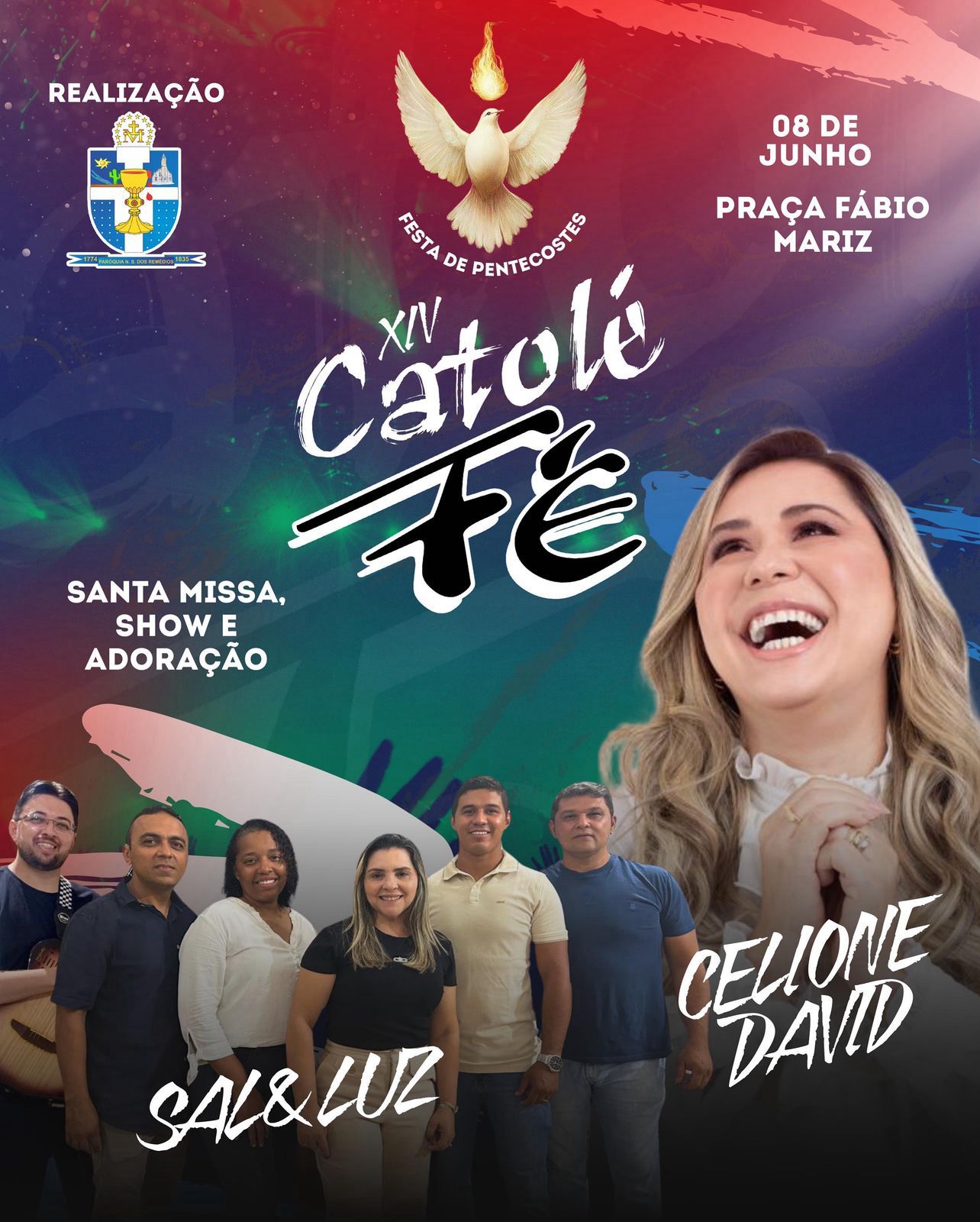 Catolé do Rocha se Prepara para o XIV Catolé Fé: Uma Noite de Louvor e Adoração